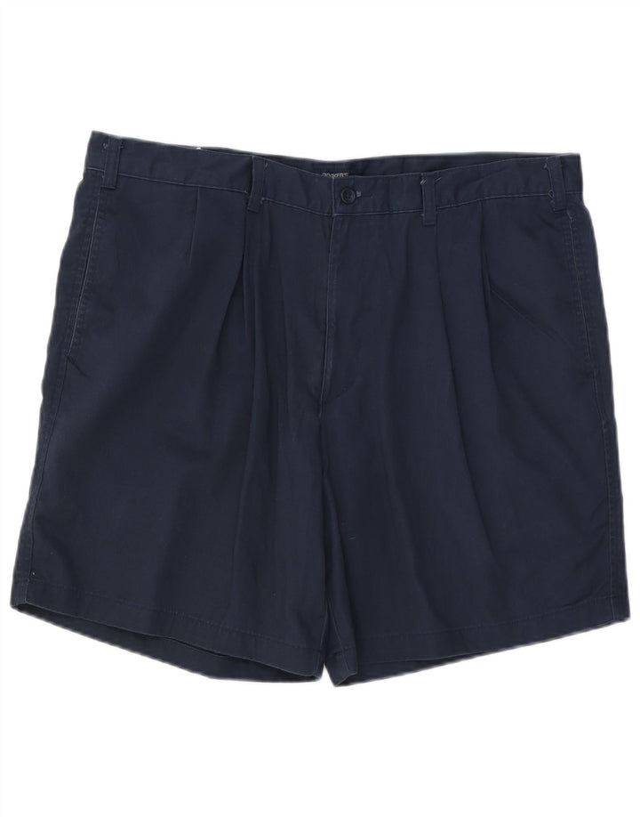 DOCKERS Masculino Pegged Chino Shorts W38 XL Azul Marinho Algodão