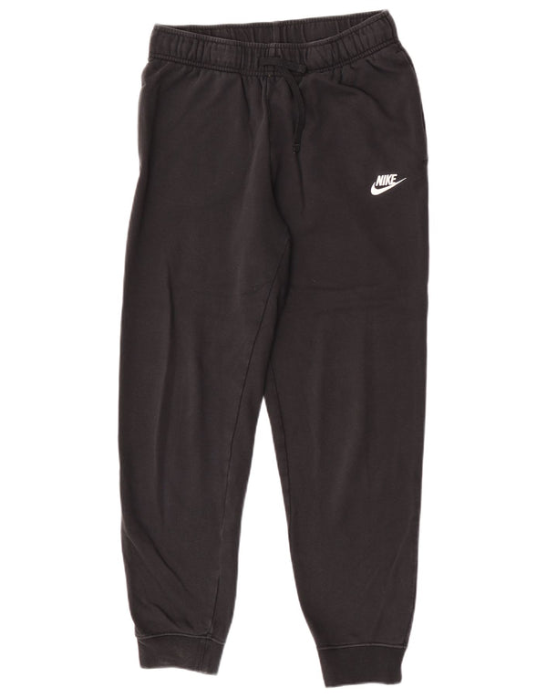 Nike Mens Calças de treino Joggers pequenos esportes de algodão preto