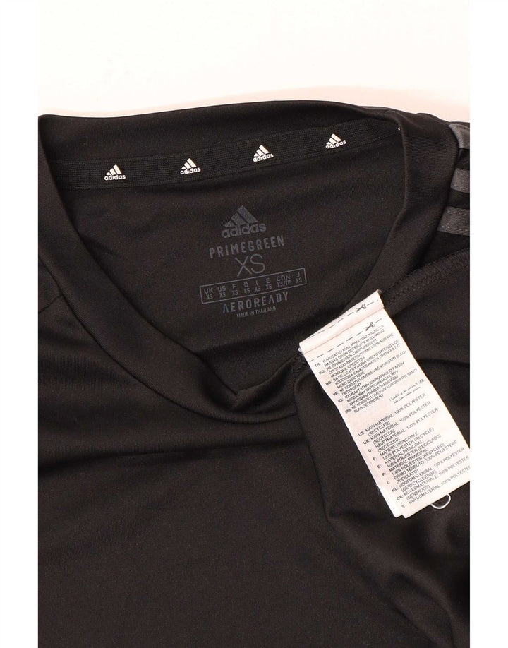 Adidas Mens Aeroready Camiseta Top XS Poliéster Preto