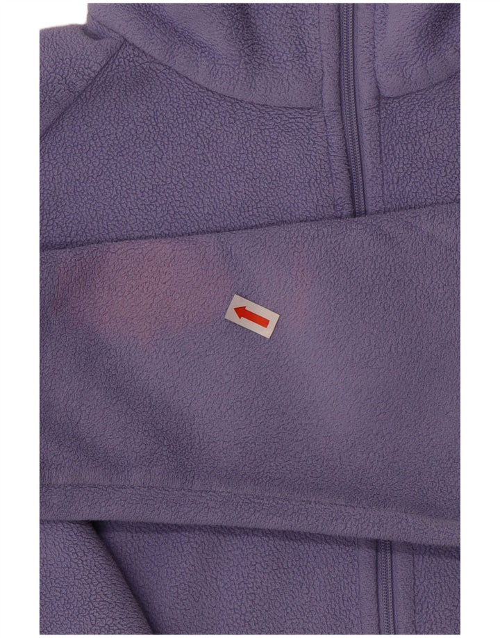 Jaqueta Asics Feminina Fleece UK 14 Médio Roxo