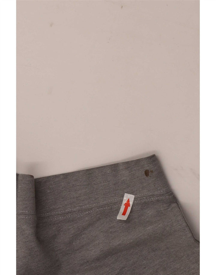 Calça de treino feminina Marks & Spencer Reino Unido 8 algodão cinza pequeno