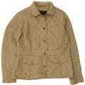 Jaqueta acolchoada feminina Barbour UK 14 grande verde