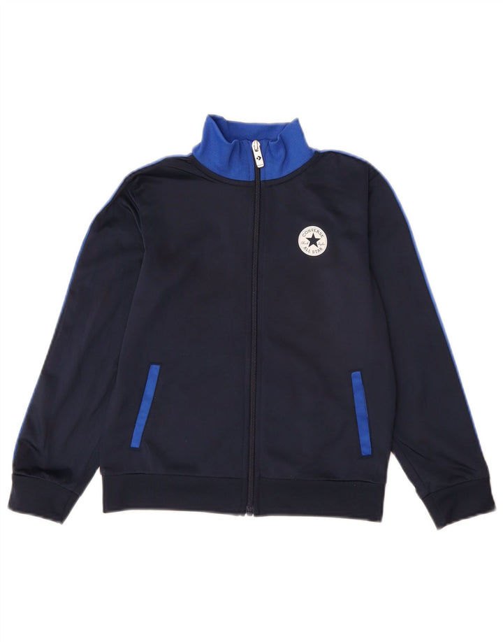 Jaqueta de treino Converse Boys Chuck Taylor 6-7 anos grande azul marinho