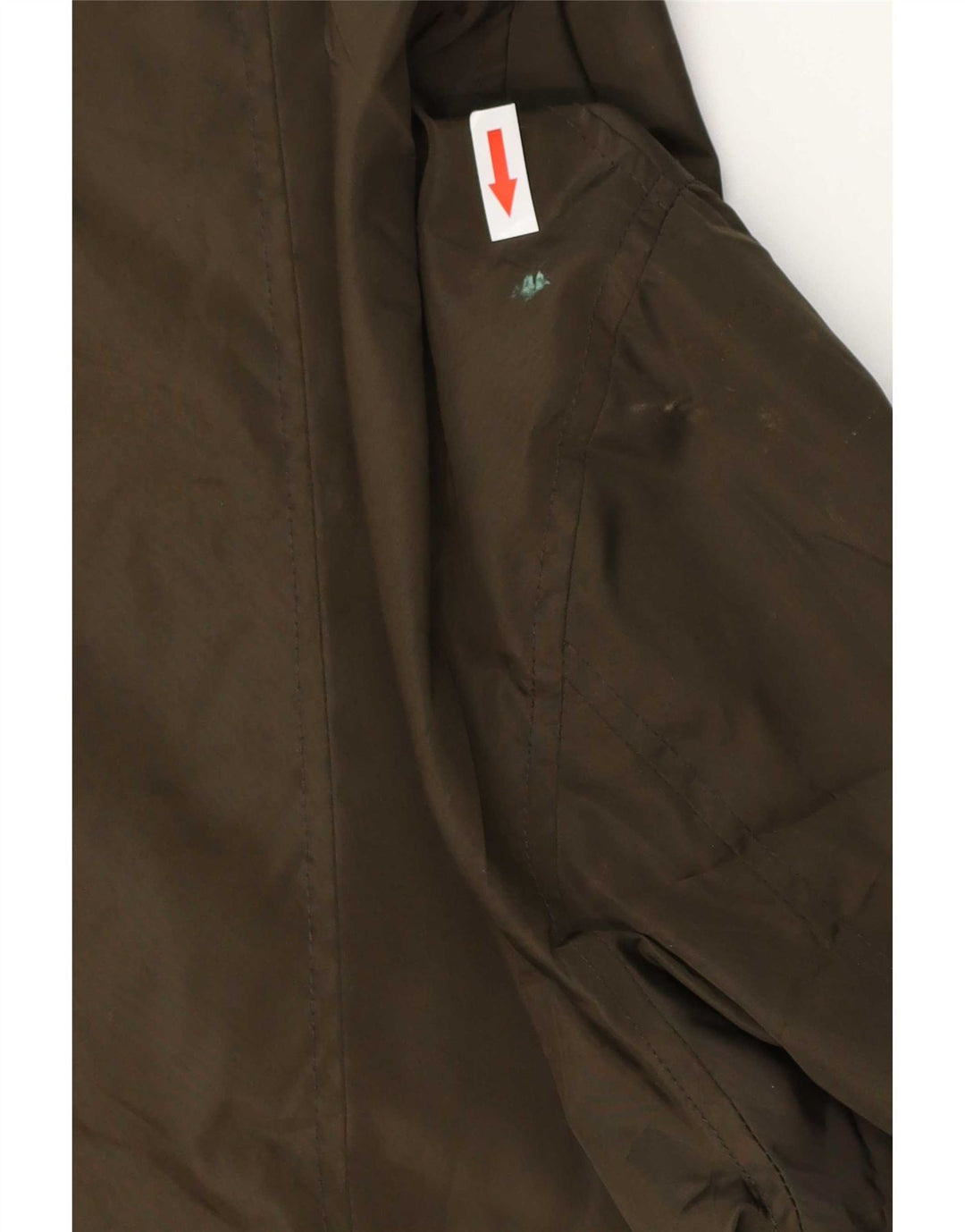 Jaqueta bomber masculina Zara UK 38 poliéster verde médio