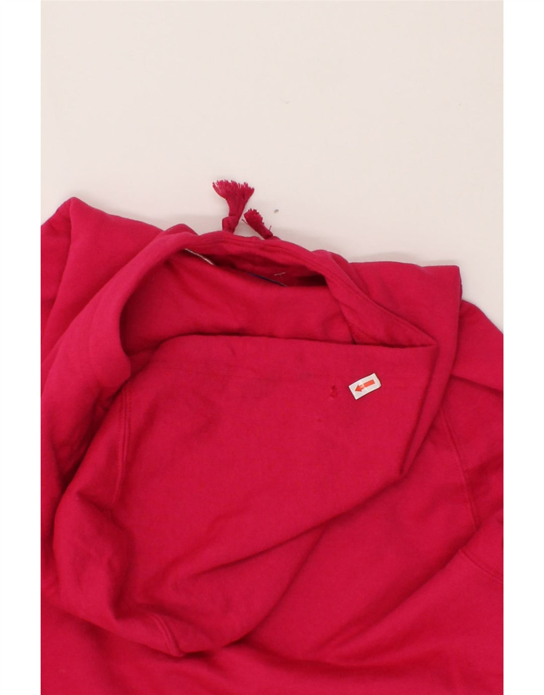 CHAMPION Womens Graphic Hoodie Jumper UK 18 XL Pink Cotton Vintage Champion and Second-Hand Champion from Messina Hembry 