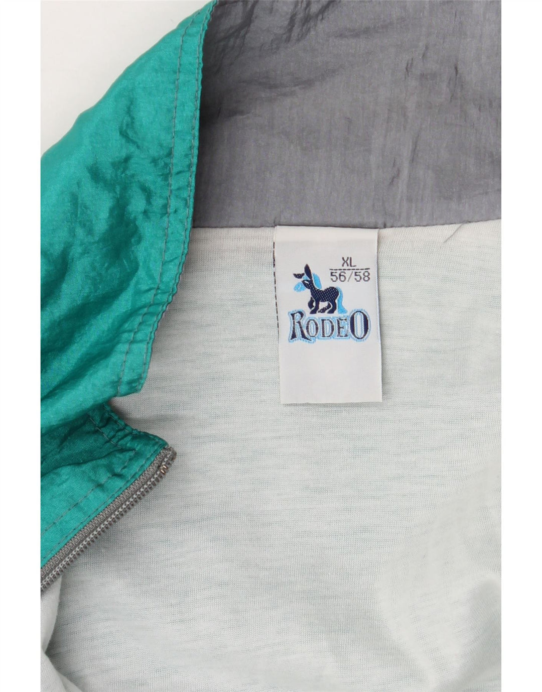 Rodeo Mens Treino Top Jacket XL Cinza Colourblock Poliamida