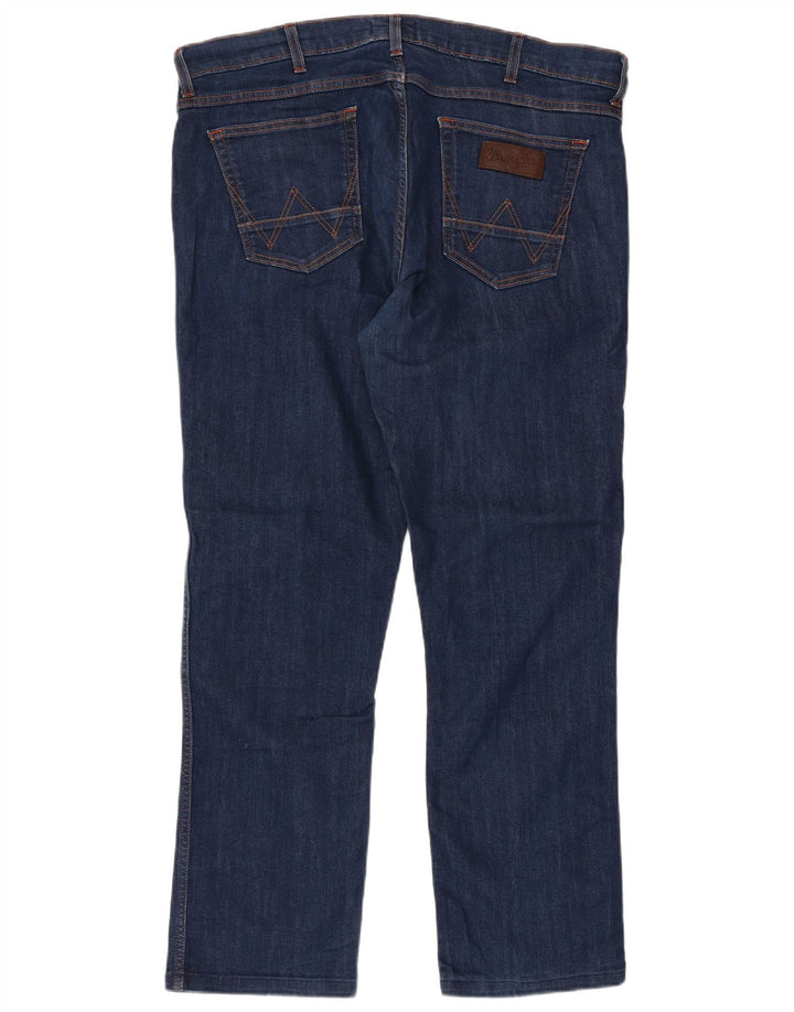 Jeans Wrangler masculino reto W38 L29 azul