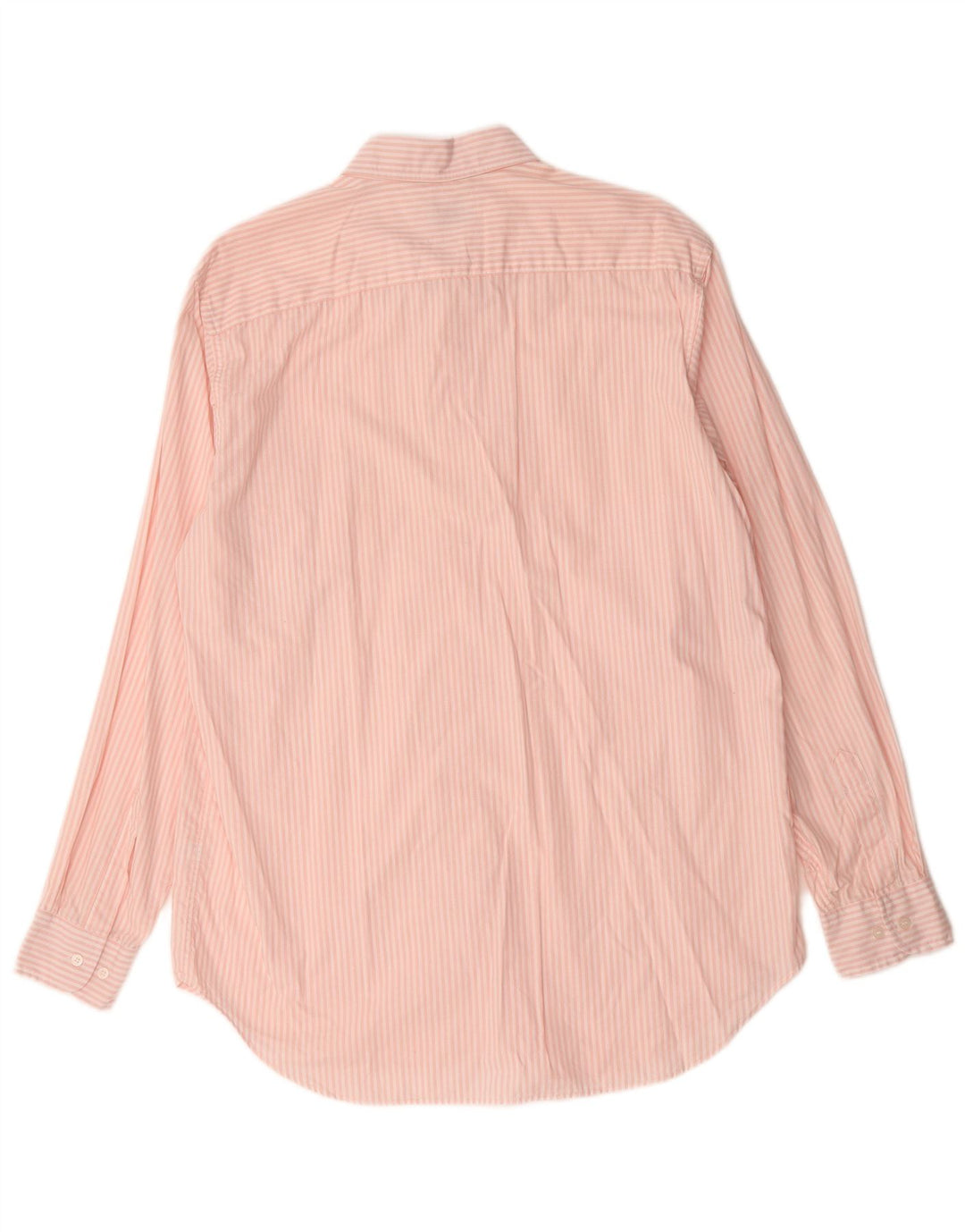 Camisa masculina Balloon tamanho 41 algodão listrado rosa médio