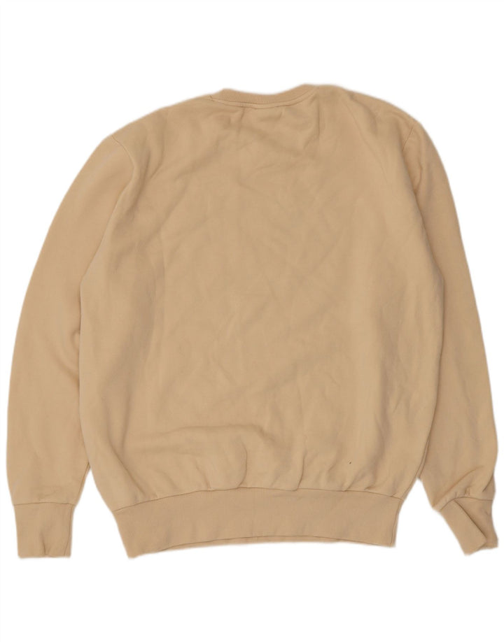 Ellesse moletom masculino gráfico jumper XL bege algodão