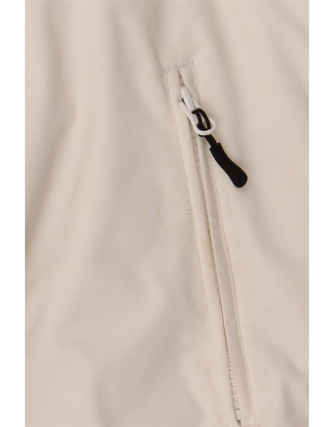 Adidas Mens Jaqueta Acolchoada Com Capuz UK 38 Médio Branco Nylon