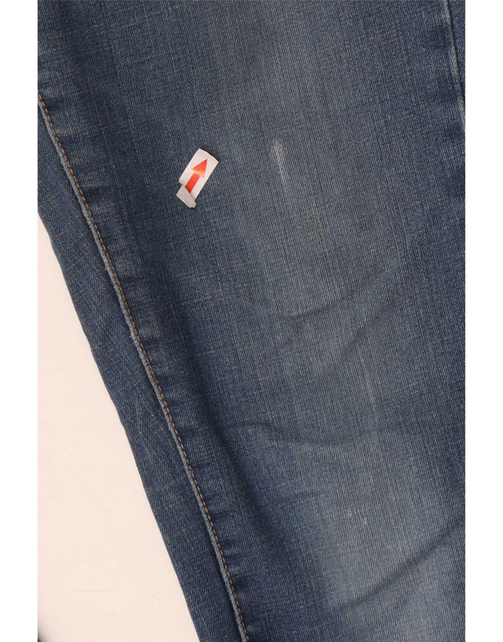 Calça jeans feminina Levi's 312 Distressed Shaping Slim W28 L27 Azul Algodão