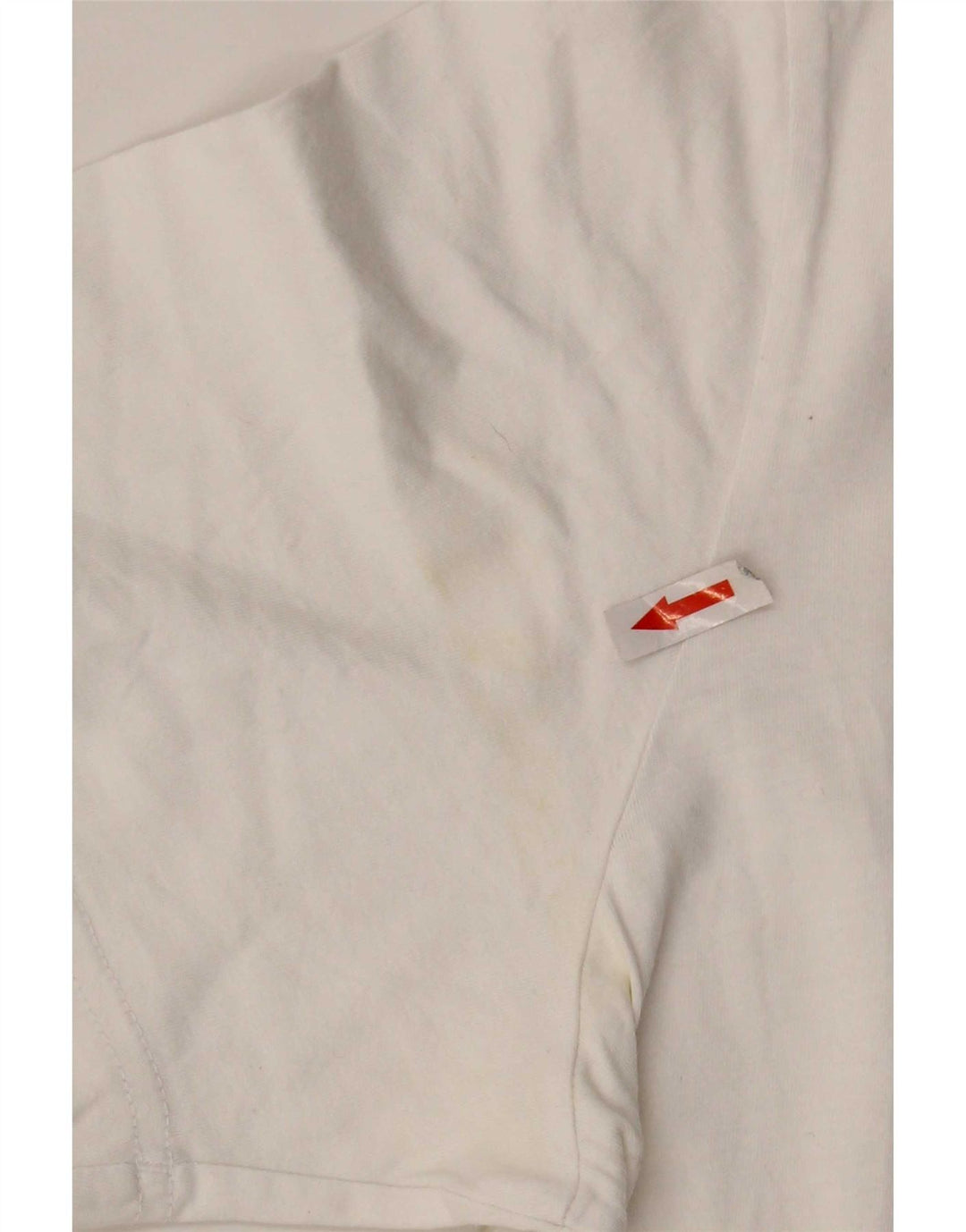 Adidas Mens Camiseta Top Grande Algodão Branco