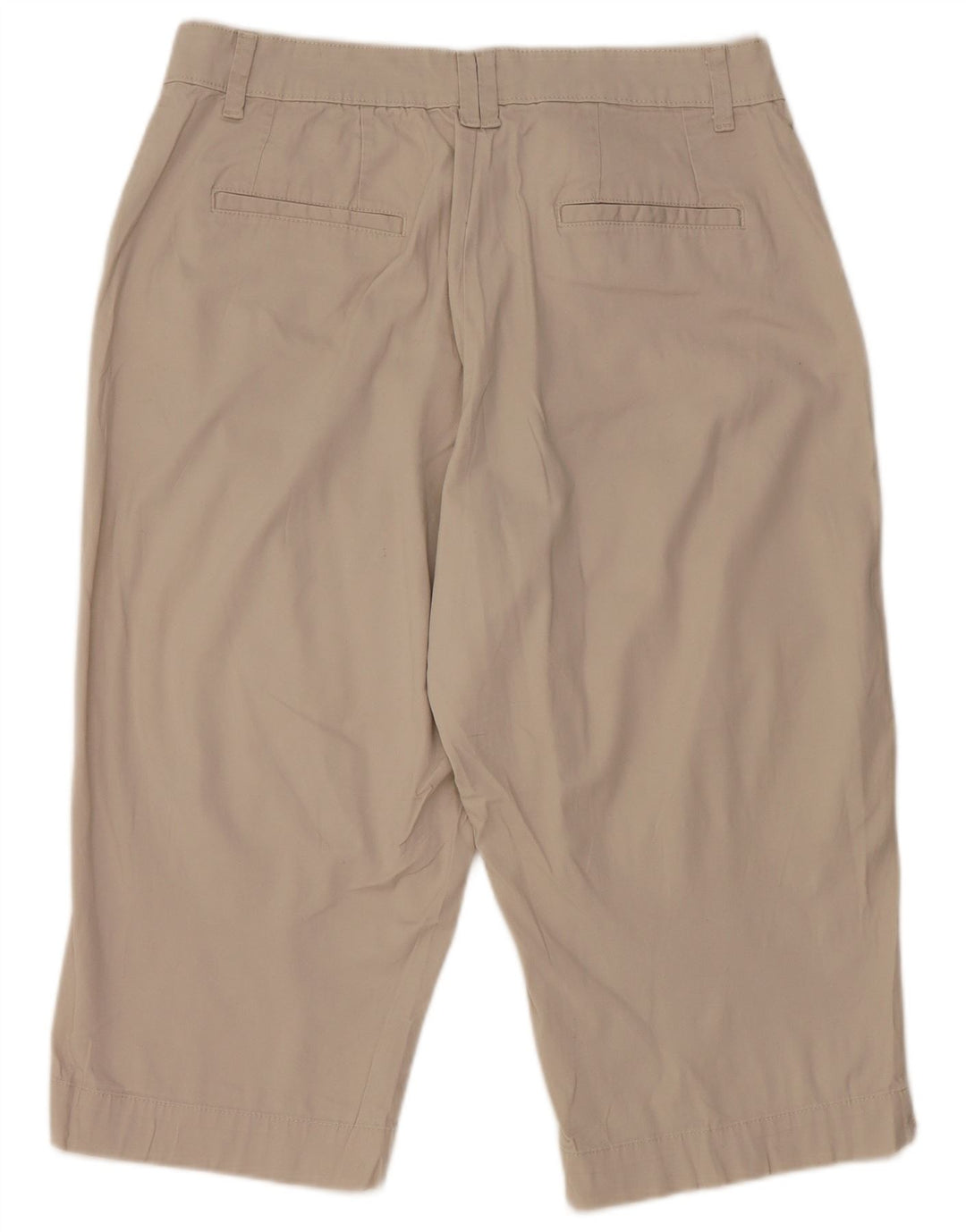 Calça capri feminina LEE US 14 XL W34 L19 bege