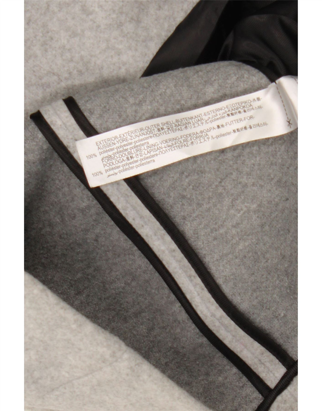 Jaqueta blazer feminina Zara com peito duplo Reino Unido 10 poliéster cinza pequeno