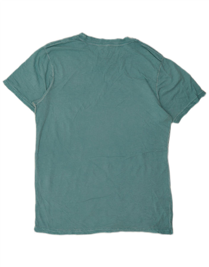 Camiseta masculina Hurley Premium Fit Top de algodão azul médio