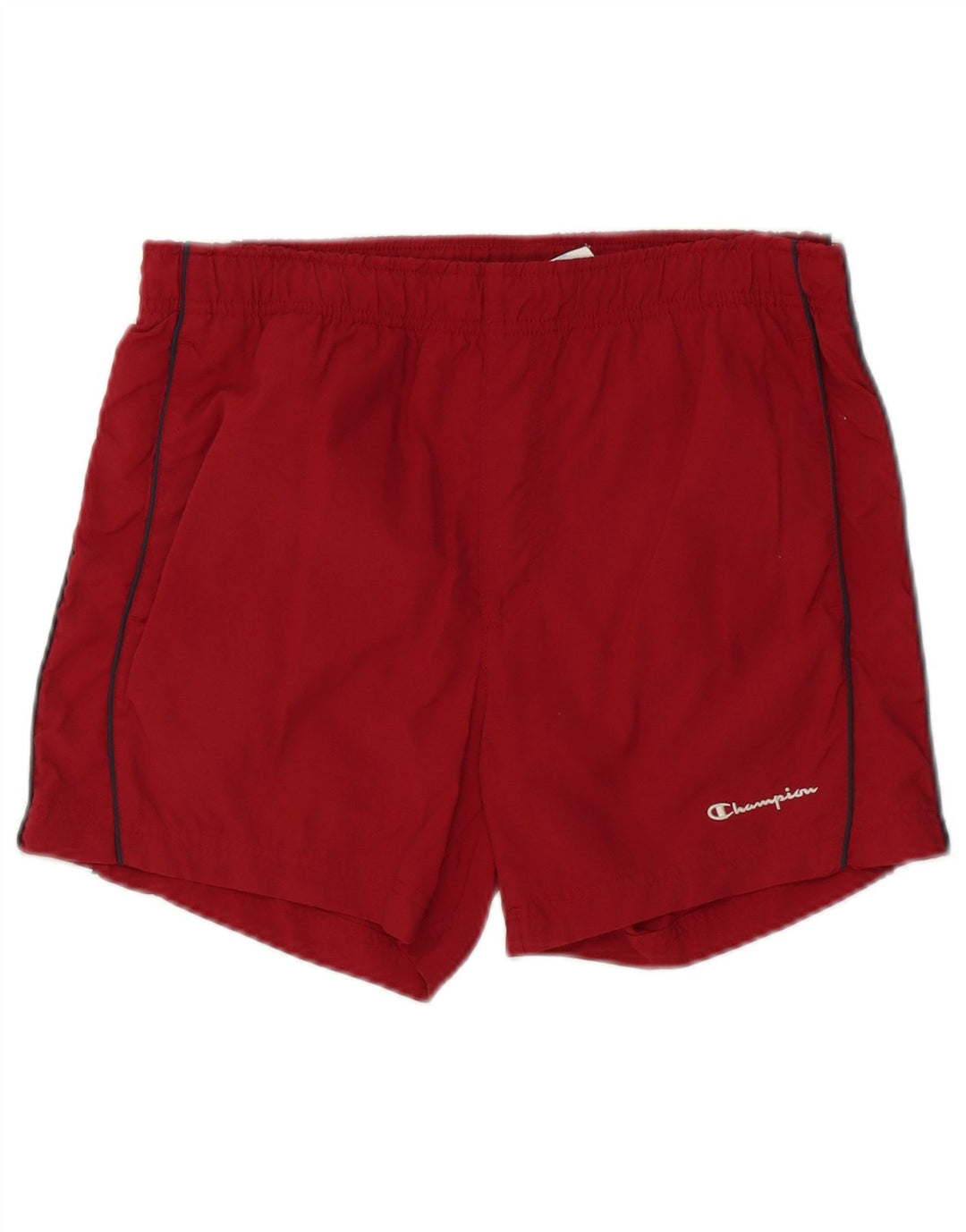 Shorts de natação masculino Champion médio Borgonha Colourblock poliéster