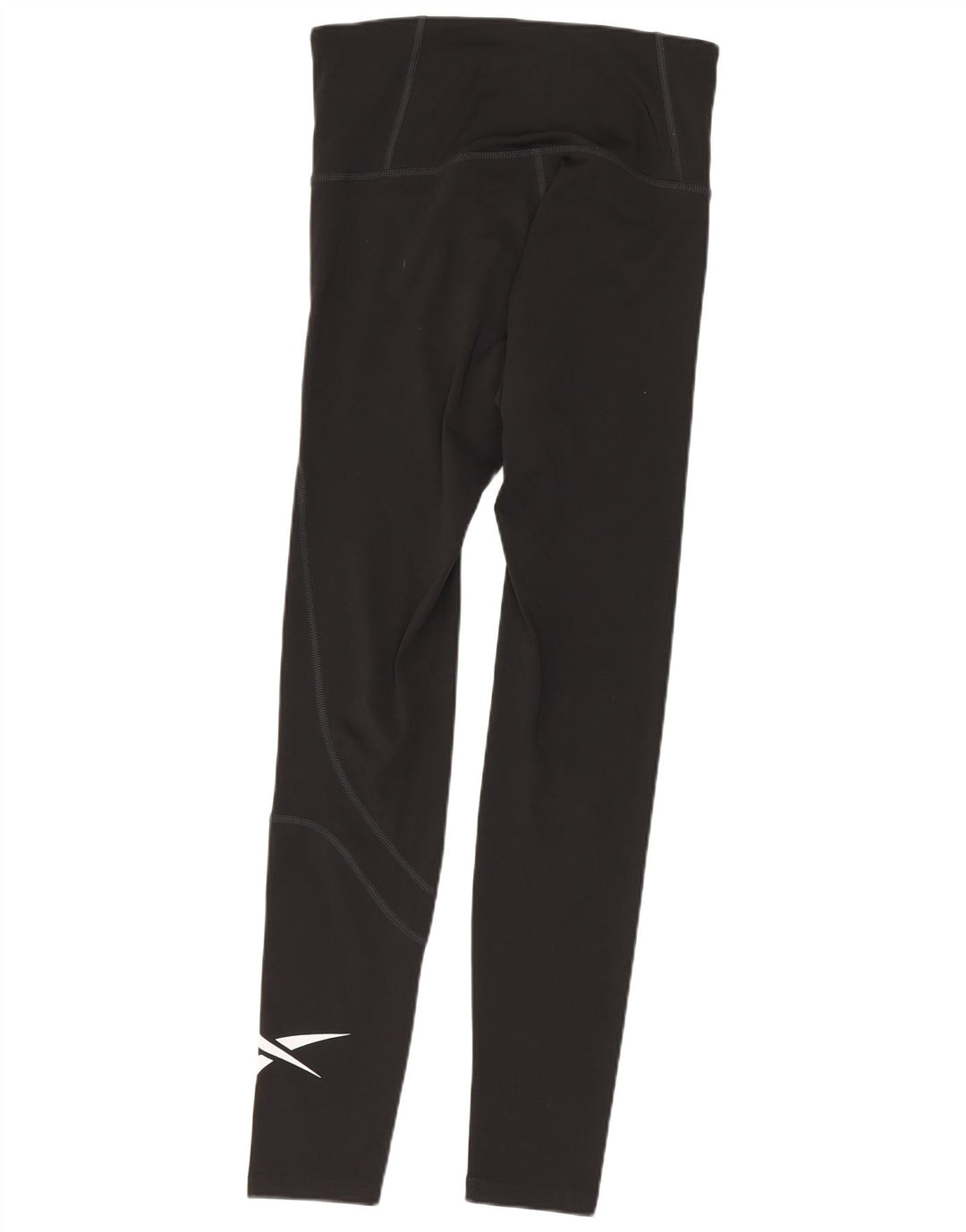 Leggings Reebok Mulher UK 8/10 Pequeno Poliéster Preto