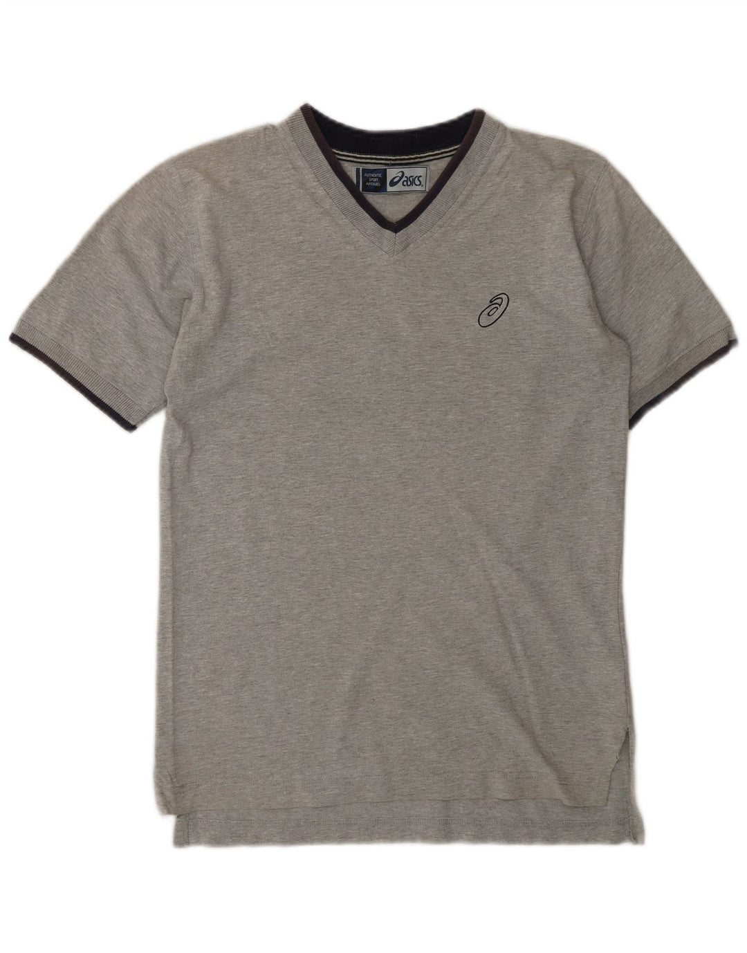 Camiseta ASICS Menino 11-12 Anos Cinza Algodão