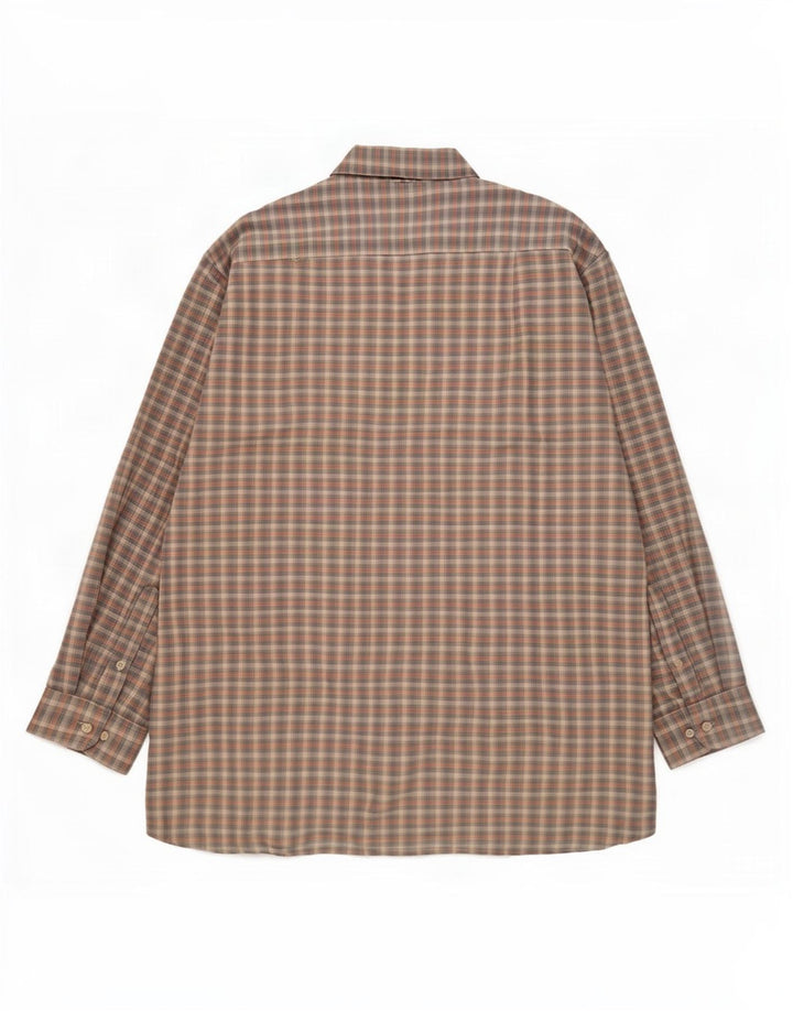 Camisa masculina Nautica XL algodão xadrez multicolorido