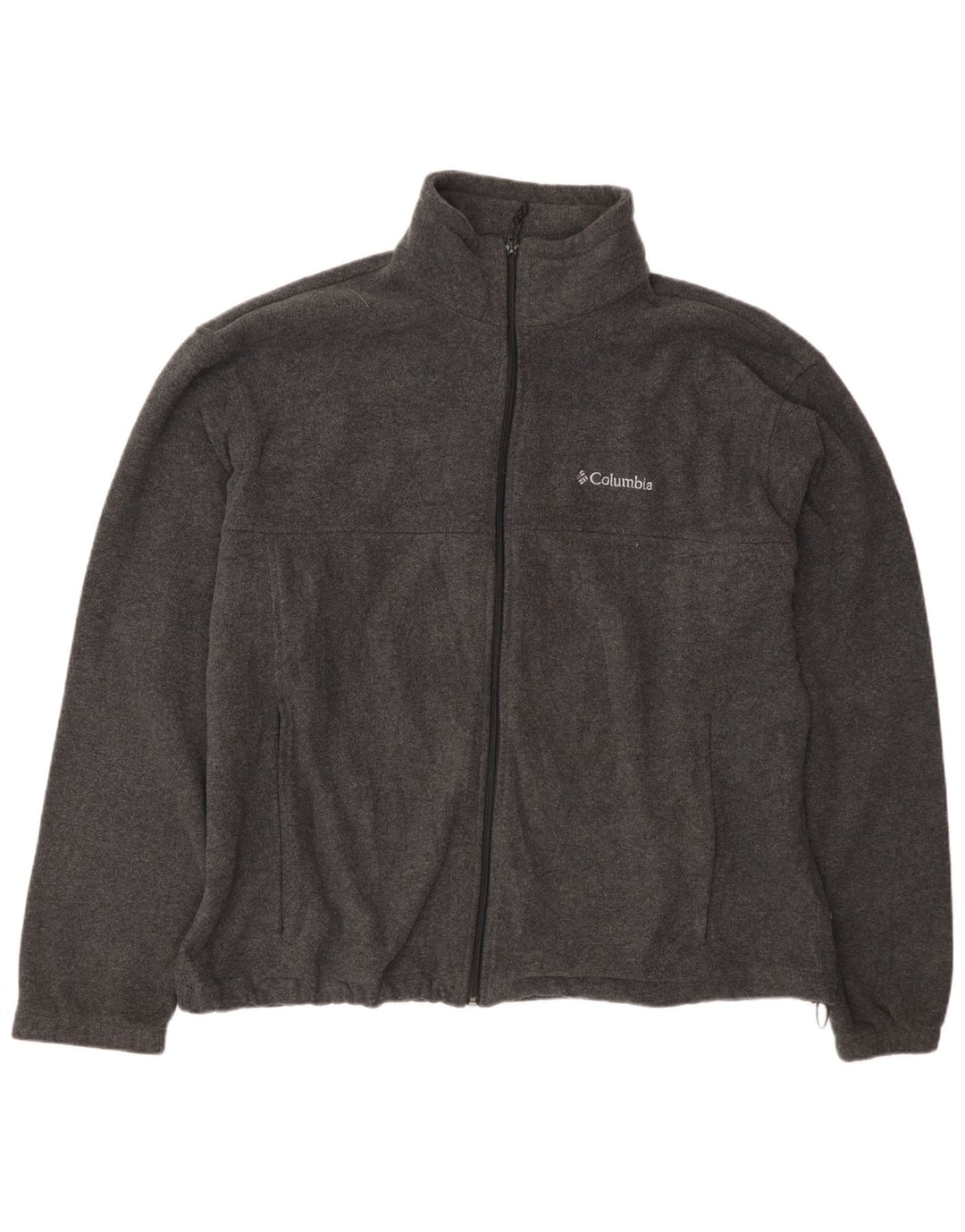 Jaqueta de lã masculina Columbia UK 42 XL poliéster cinza