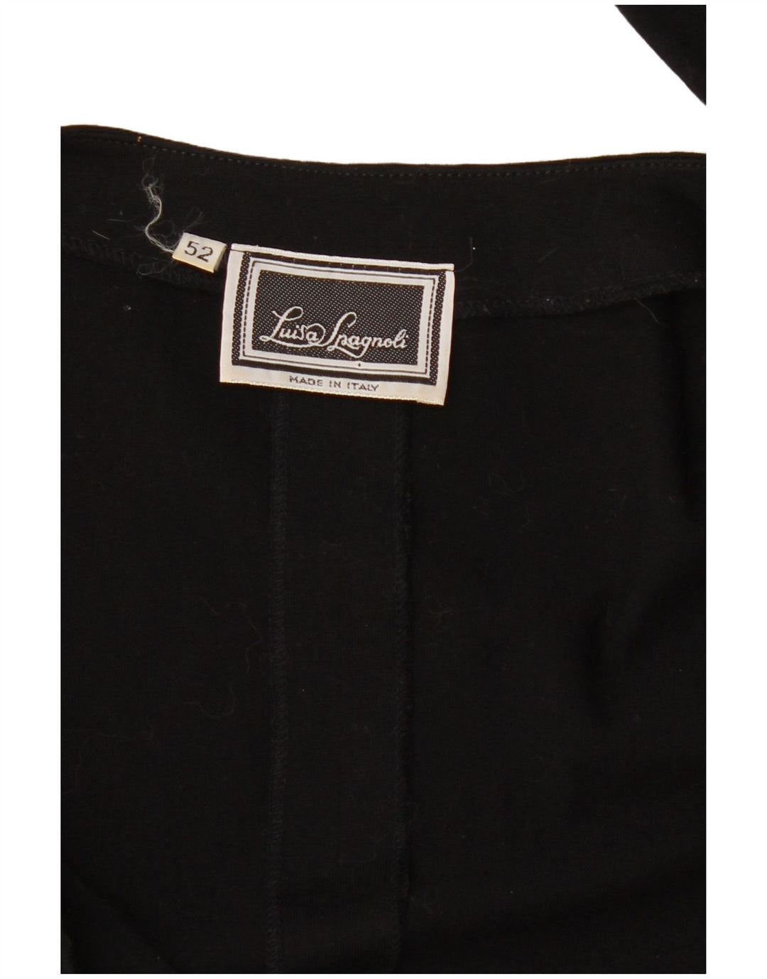 Blusa camisa feminina Luisa Spagnoli IT 52 2XL preta