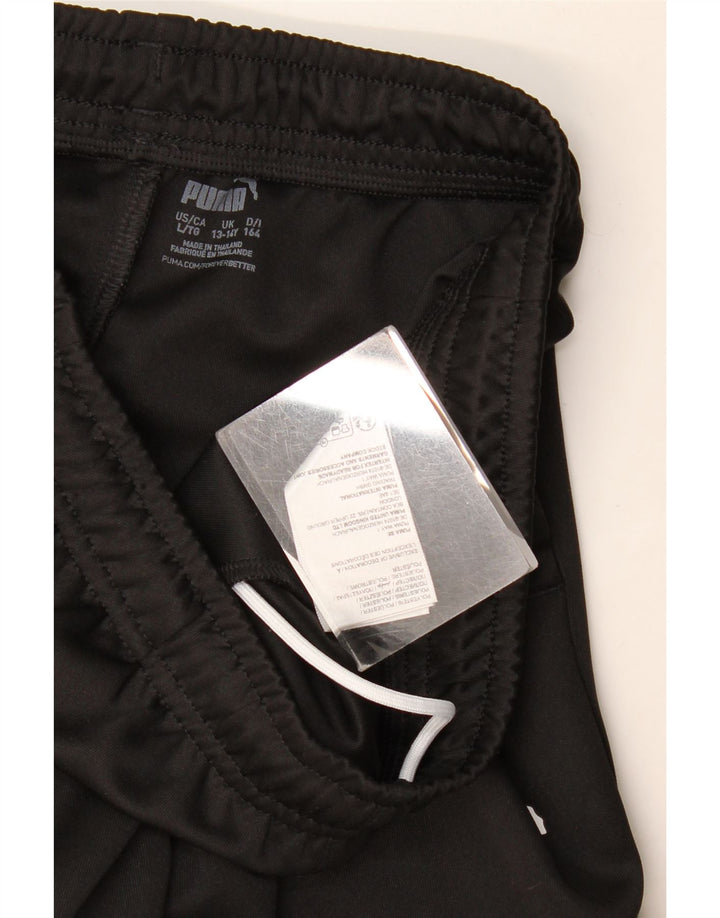 Calças de treino PUMA Meninos Joggers 13-14 Anos Preto Poliéster
