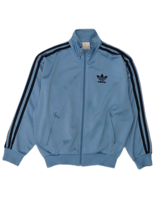 Jaqueta Adidas Meninos Treino Top 9-10 Anos Azul Poliéster