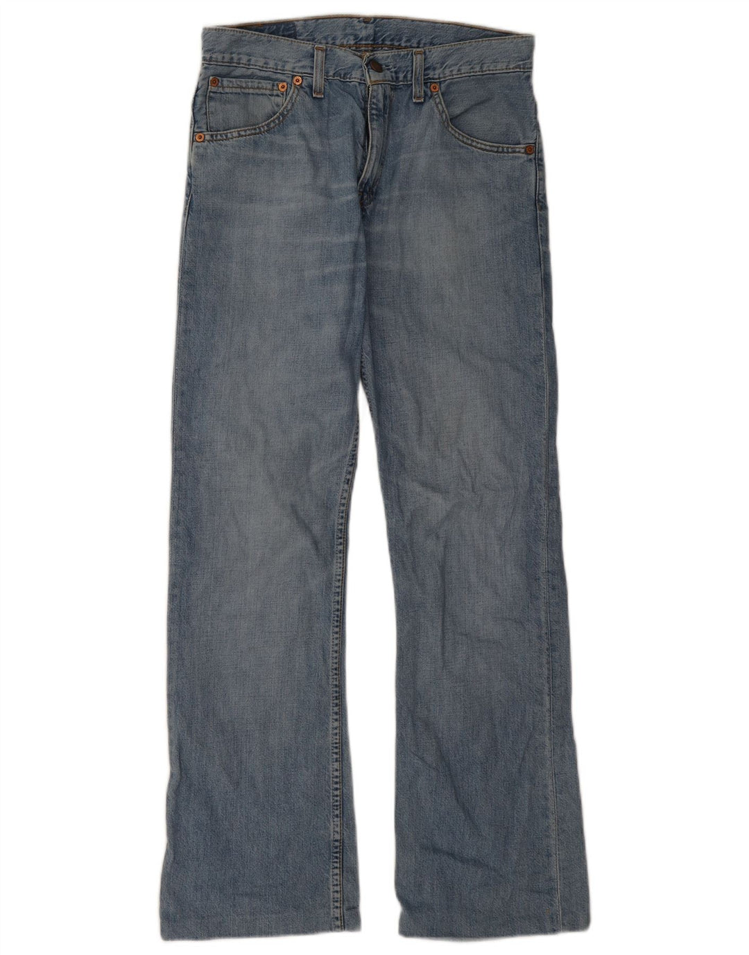 Calça jeans masculina Bootcut Levi's W29 L30 azul algodão