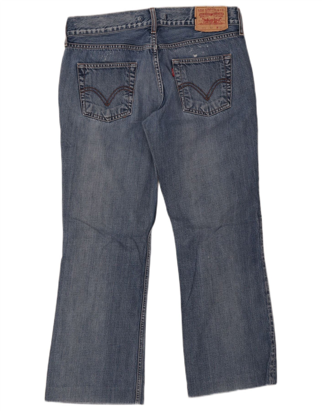 Calça jeans feminina Levi's 557 Bootcut W32 L27 azul