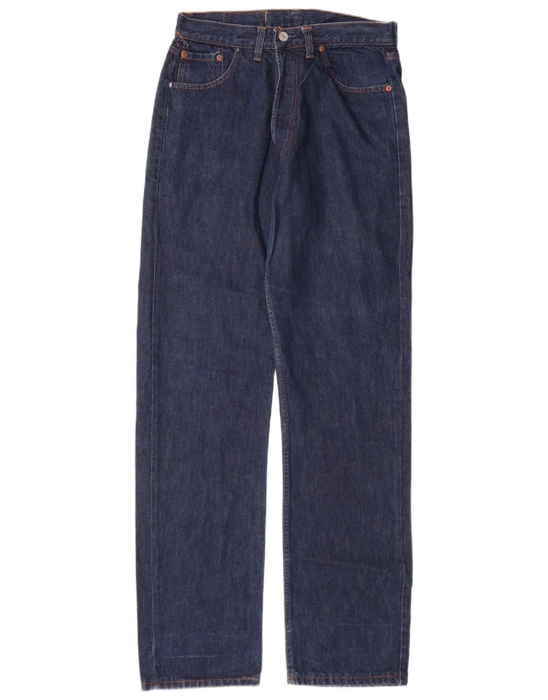 LEVI'S Masculino 501 Straight Jeans W34 L36 Azul Marinho