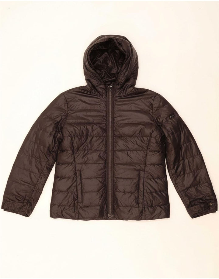 Jaqueta feminina acolchoada com capuz ELLESSE UK 18 XL preta