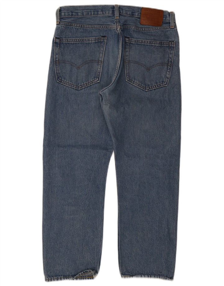Levi's Masculino 551 Straight Jeans W31 L26 Azul Algodão