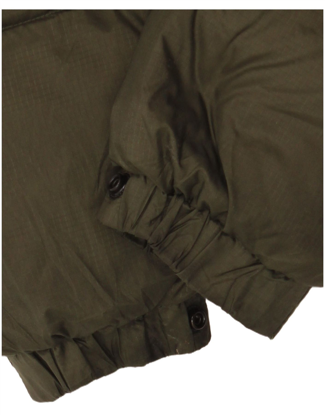 Jaqueta acolchoada masculina Superdry UK 38 Medium Khaki Colourblock Nylon