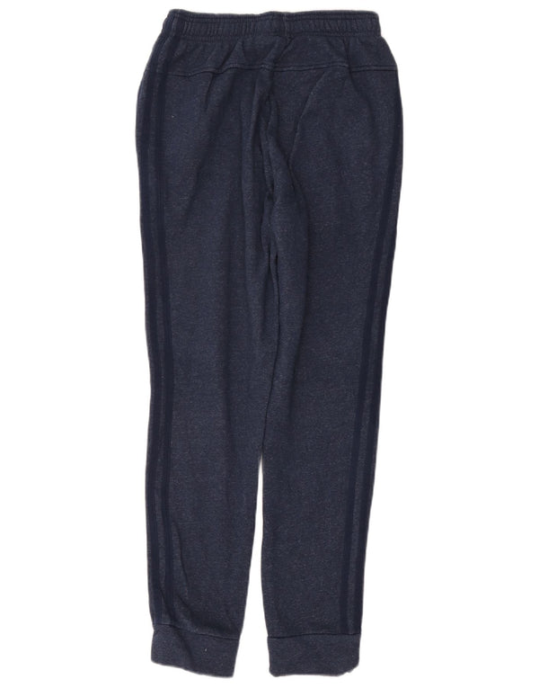 Adidas Mens Treino Calça Joggers Pequeno Algodão Azul Marinho
