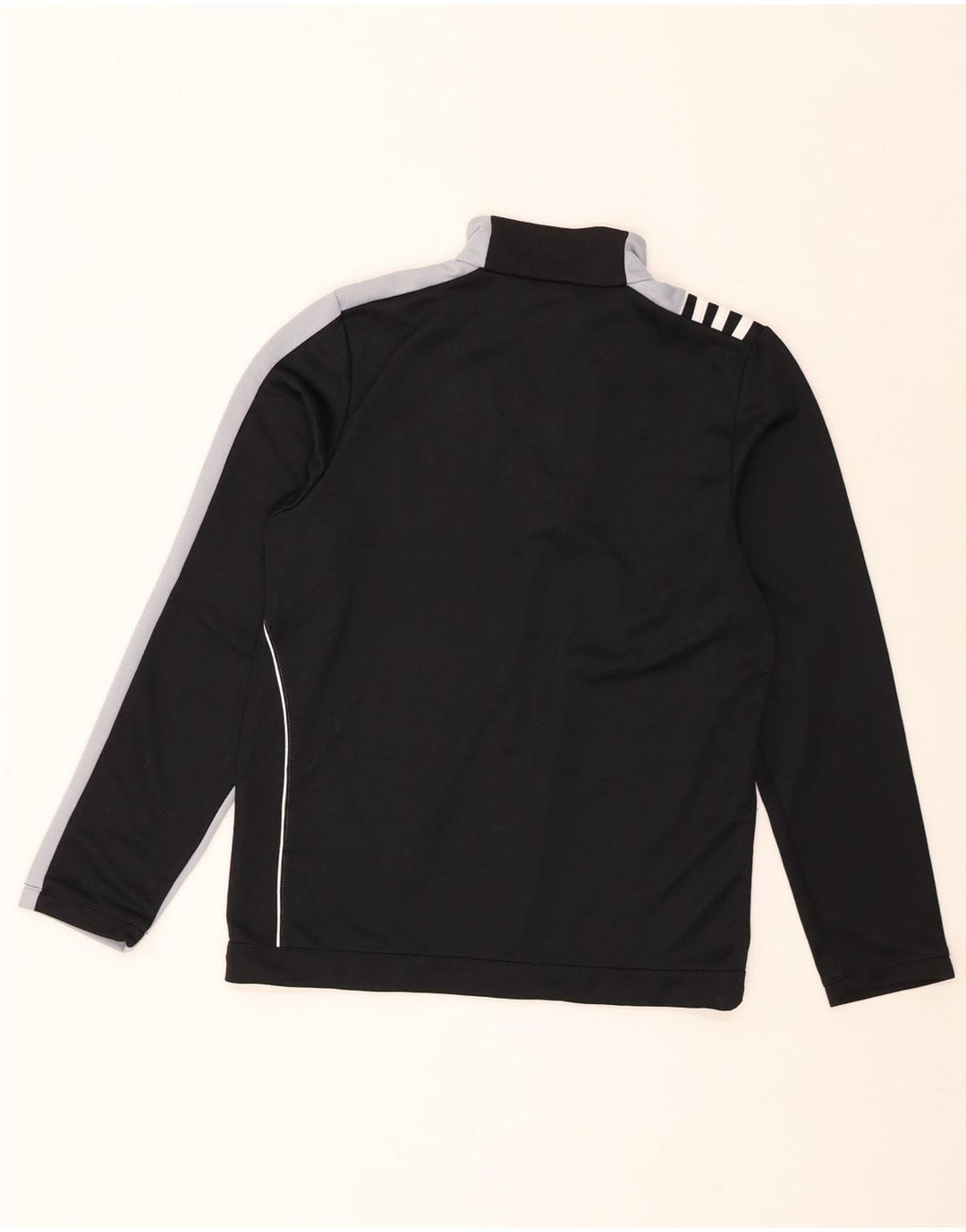Adidas Meninos Climalite Pullover Treino Top 13-14 Anos Preto Colorblock