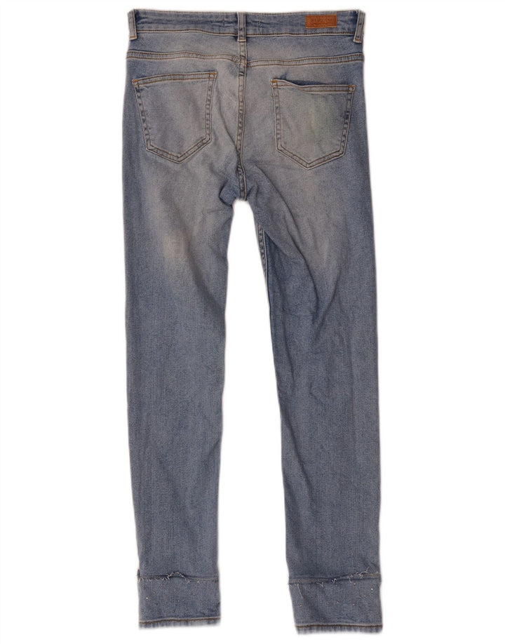 Zara Jeans Slim Feminino EU 34 2XS W24 L26 Azul