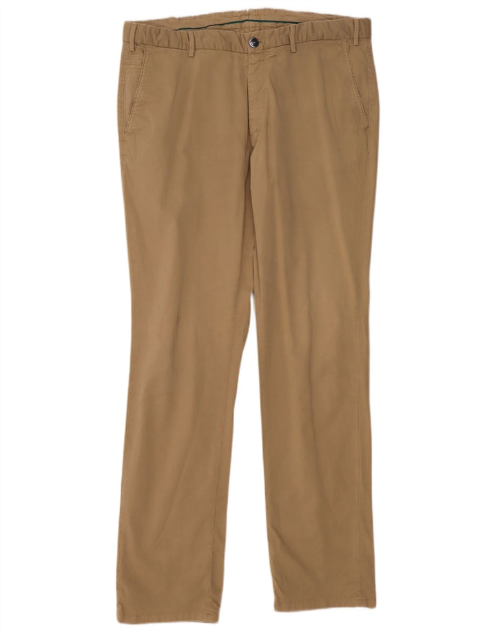 Calça Chino Masculina Slim MASSIMO DUTTI EU 48 XL W38 L34 Bege