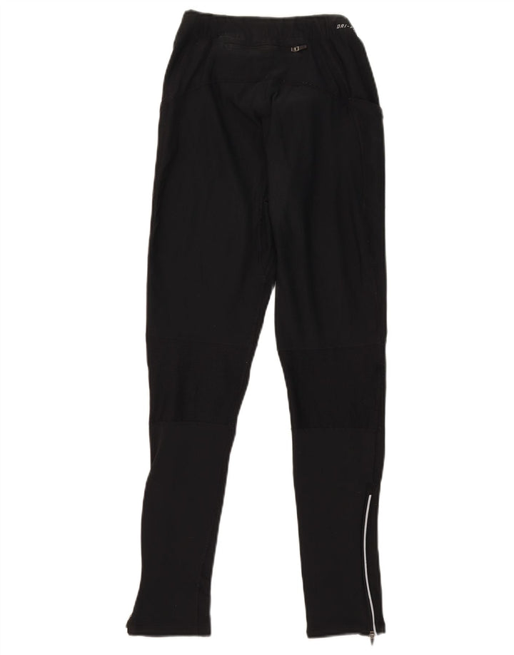 Leggings Nike Dri Fit Femininas UK 8 Pequenas Poliéster Preto
