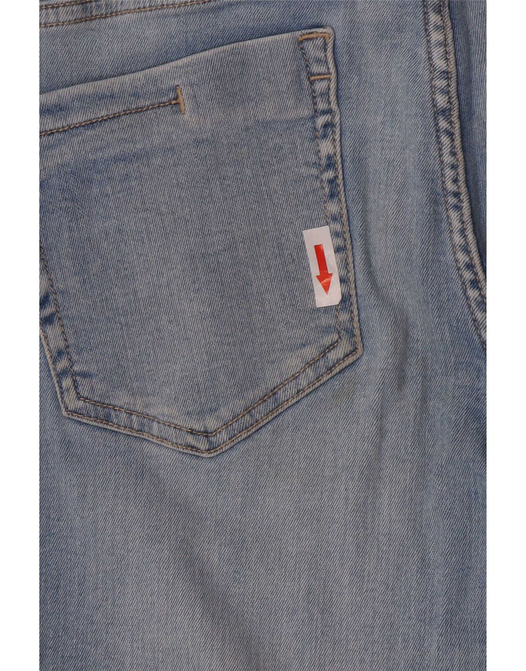 Zara Jeans Slim Feminino EU 42 Grande W32 L27 Azul