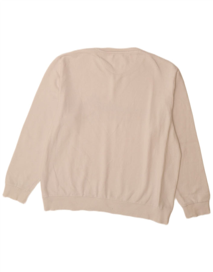 BURTON moletom masculino jumper grande algodão branco