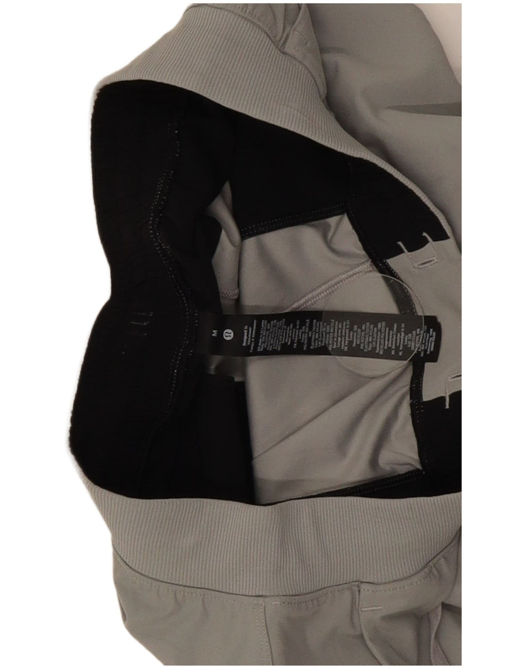 Calça de treino masculina Lululemon Joggers poliéster cinza médio