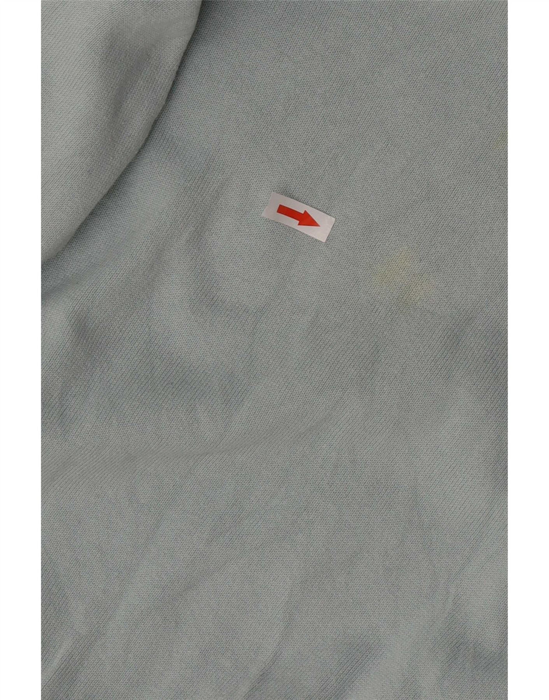 Suéter masculino Marks & Spencer com gola redonda, algodão azul médio
