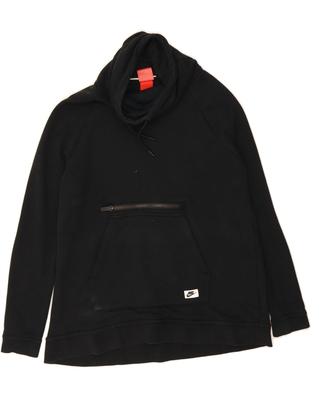 NIKE Womens Sweatshirt Jumper UK 14 Medium Black Cotton Vintage Nike and Second-Hand Nike from Messina Hembry 