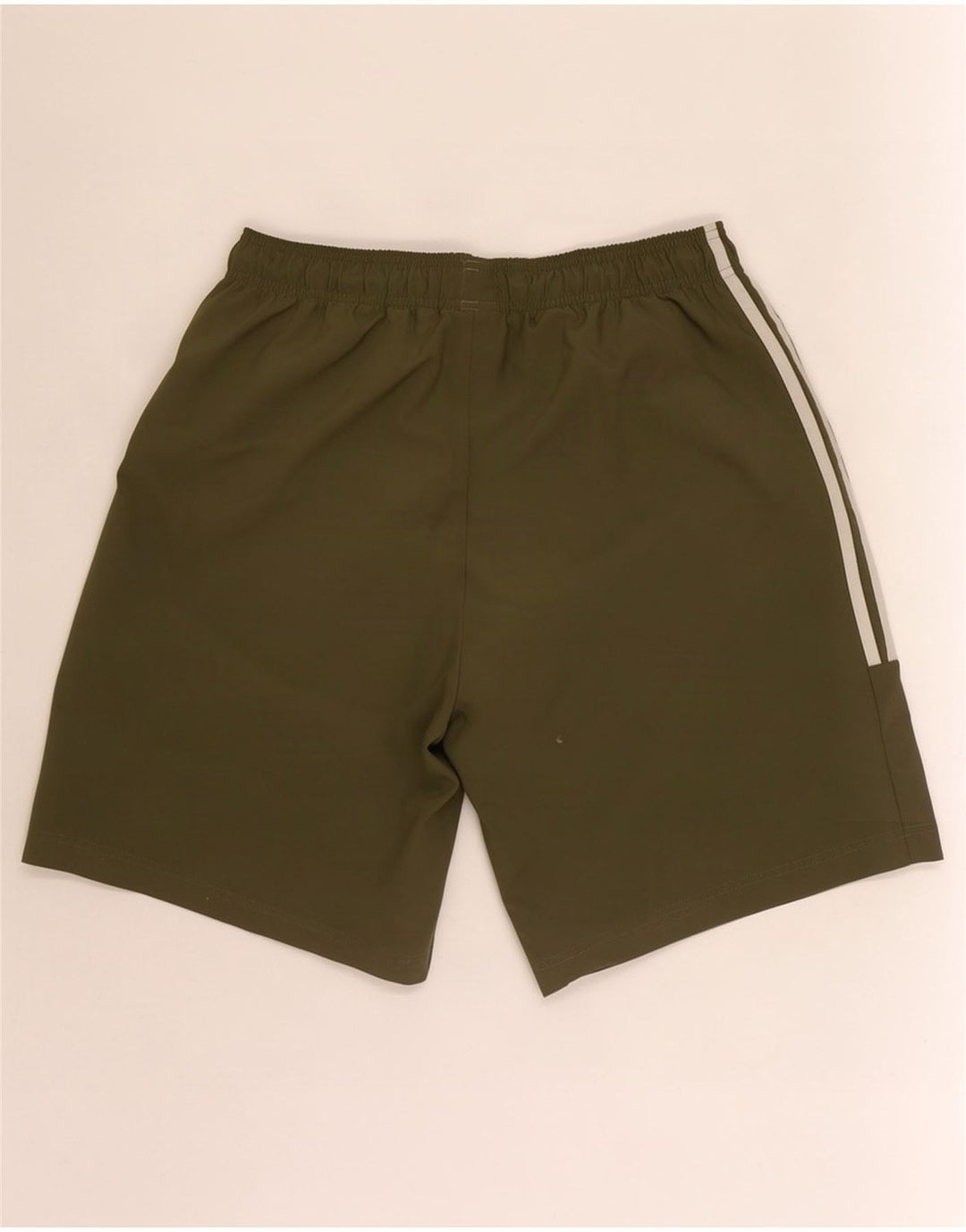 Shorts esportivos masculinos Adidas grande poliéster cáqui