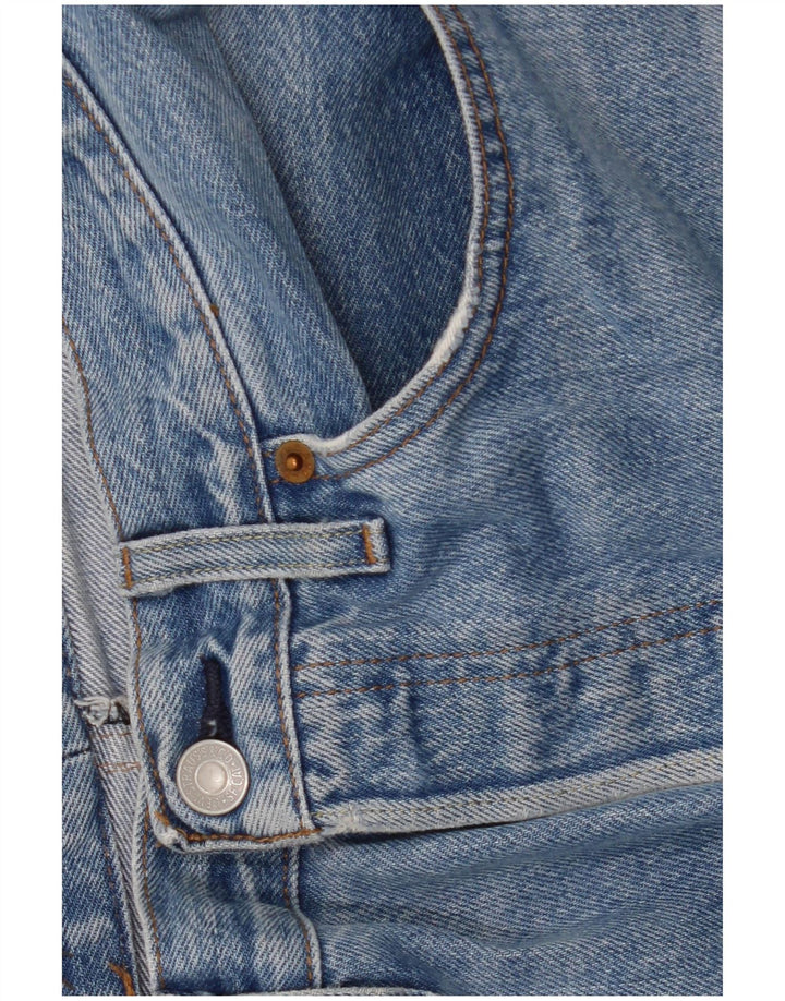 Levi's Masculino 501 Straight Jeans W30 L28 Azul Algodão
