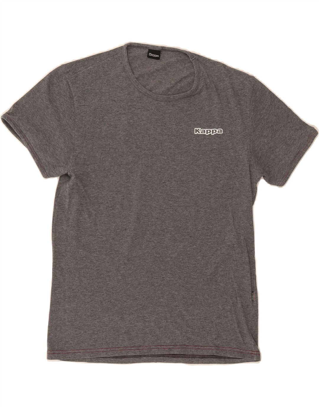 KAPPA Boys T-Shirt Top 15-16 Years XL Grey Cotton Vintage Kappa and Second-Hand Kappa from Messina Hembry 