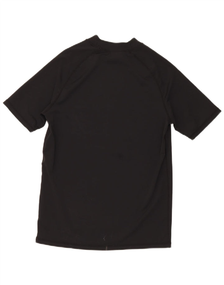 Camiseta masculina MOUNTAIN WAREHOUSE Top médio preto poliamida