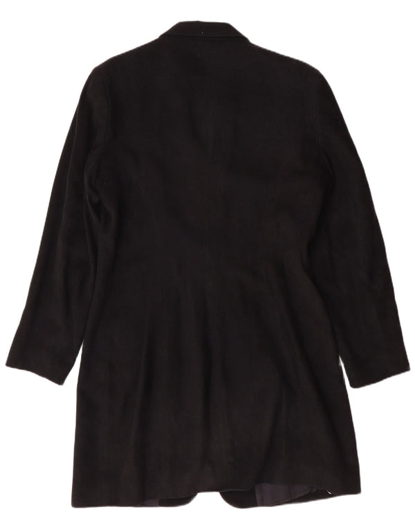 Jaqueta blazer feminina Wallis Longline com 3 botões Reino Unido 14 grande preta clássica