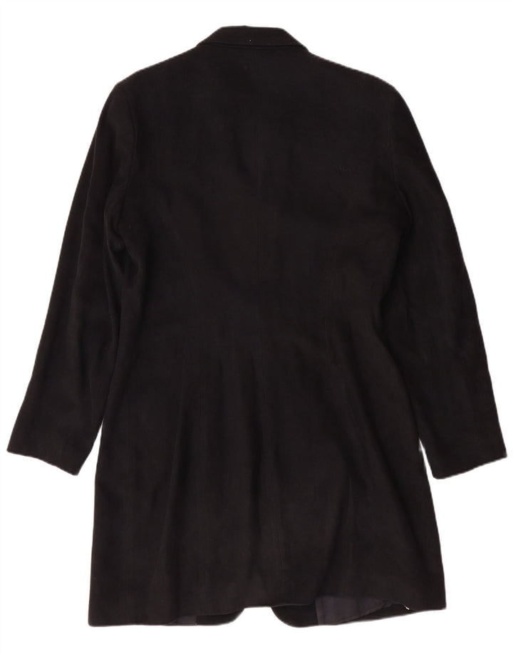 Jaqueta blazer feminina Wallis Longline com 3 botões Reino Unido 14 grande preta clássica