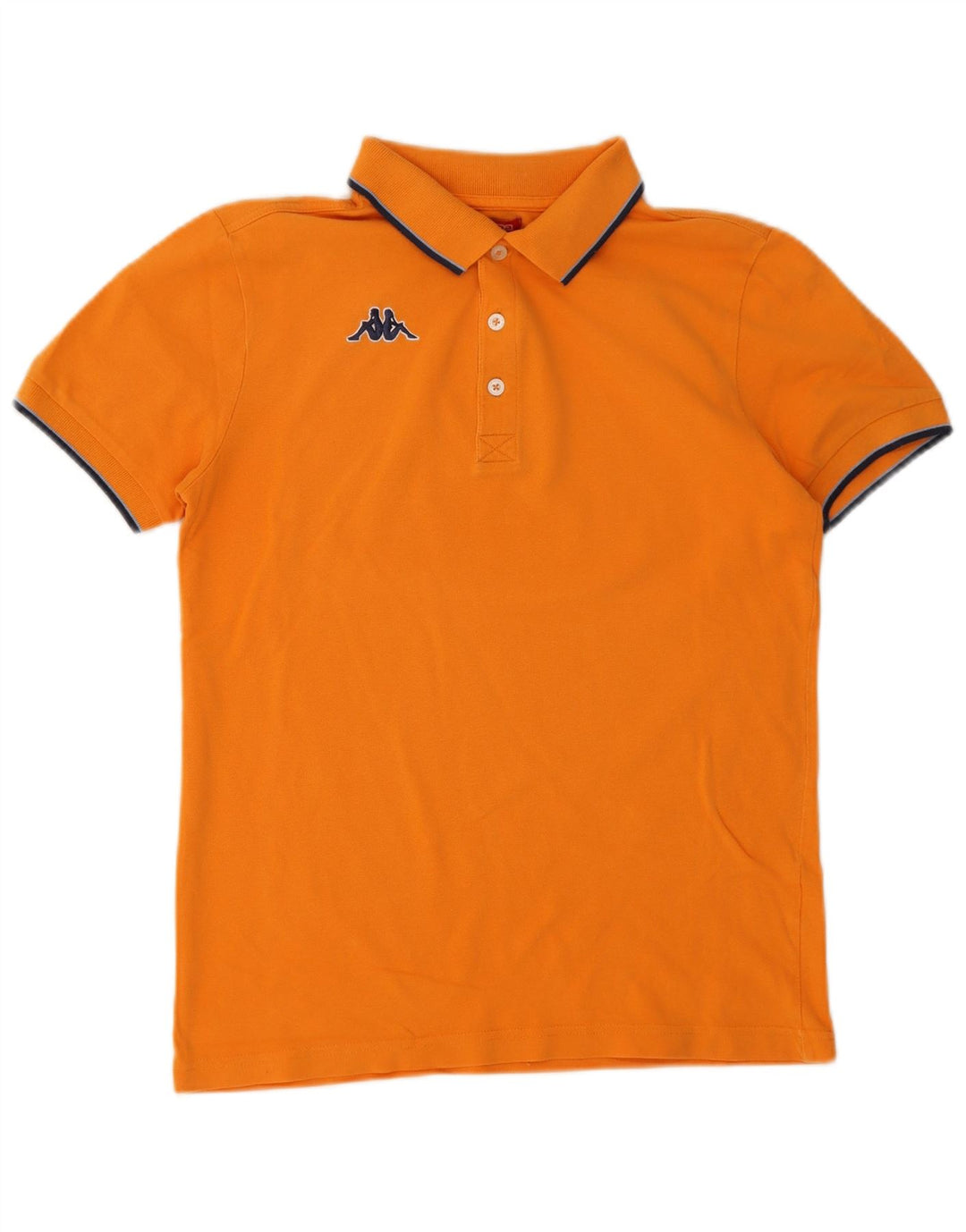 Camisa polo masculina Kappa laranja médio